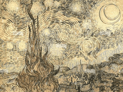 ramo de flores Favor lavanda ᐅ La Noche Estrellada significado ☆ de Van Gogh datos e historia