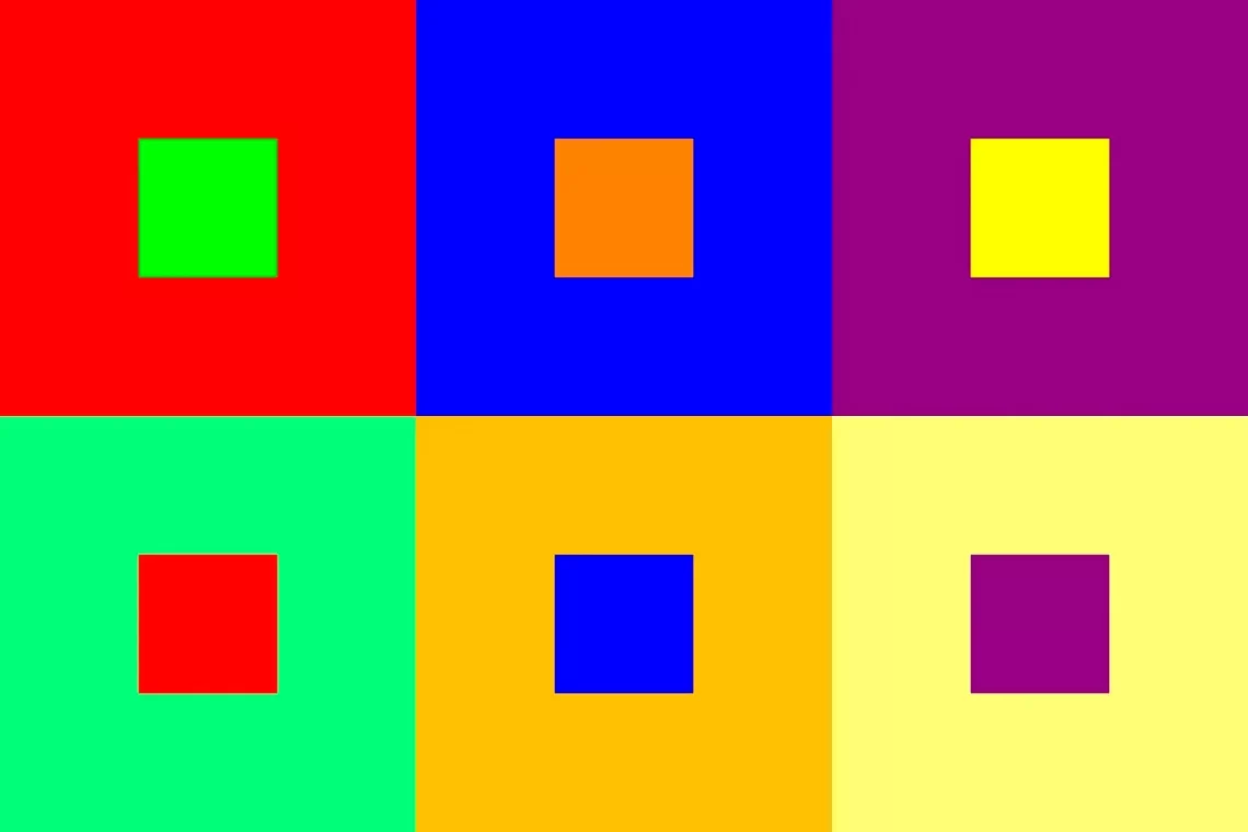 los siete contrastes de colores de johannes itten