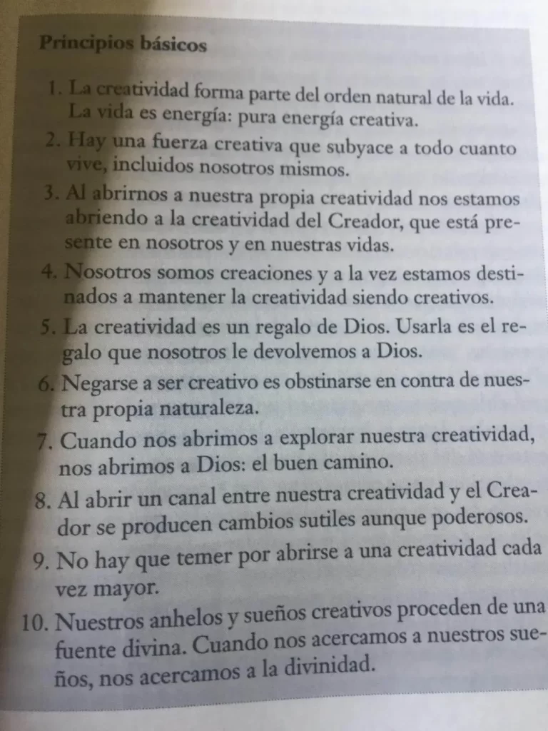 el camino del artista