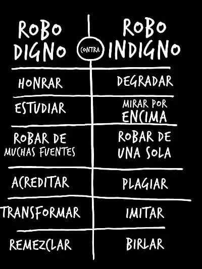 roba como un artista citas